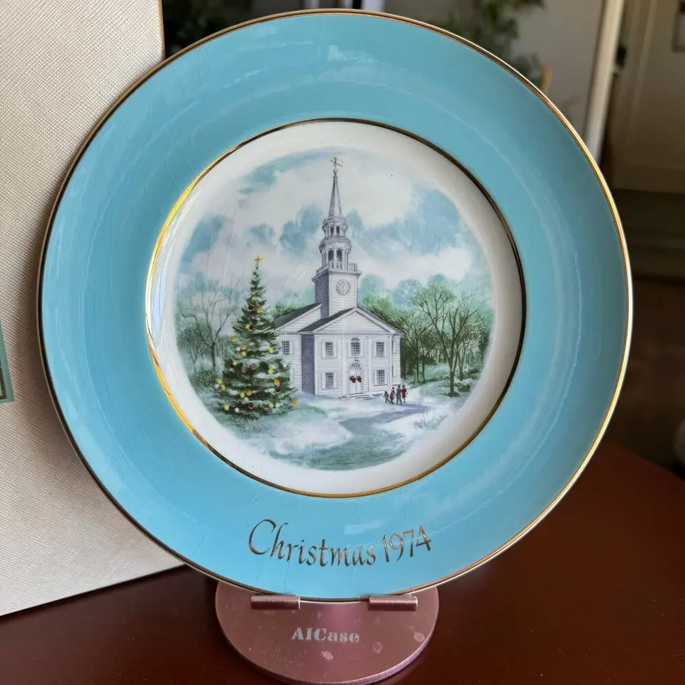 AVON Christmas Plate 